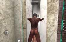 3D fuck in the bathroom