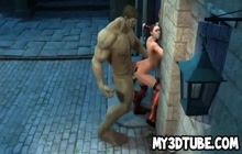 3D Harley Quinn banged by the irresistible Hulk