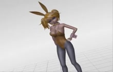 Sexy 3D Bunny Girl Dancing